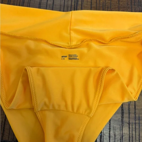 Aerie Bright Yellow Bikini Bottom - Picture 6 of 6